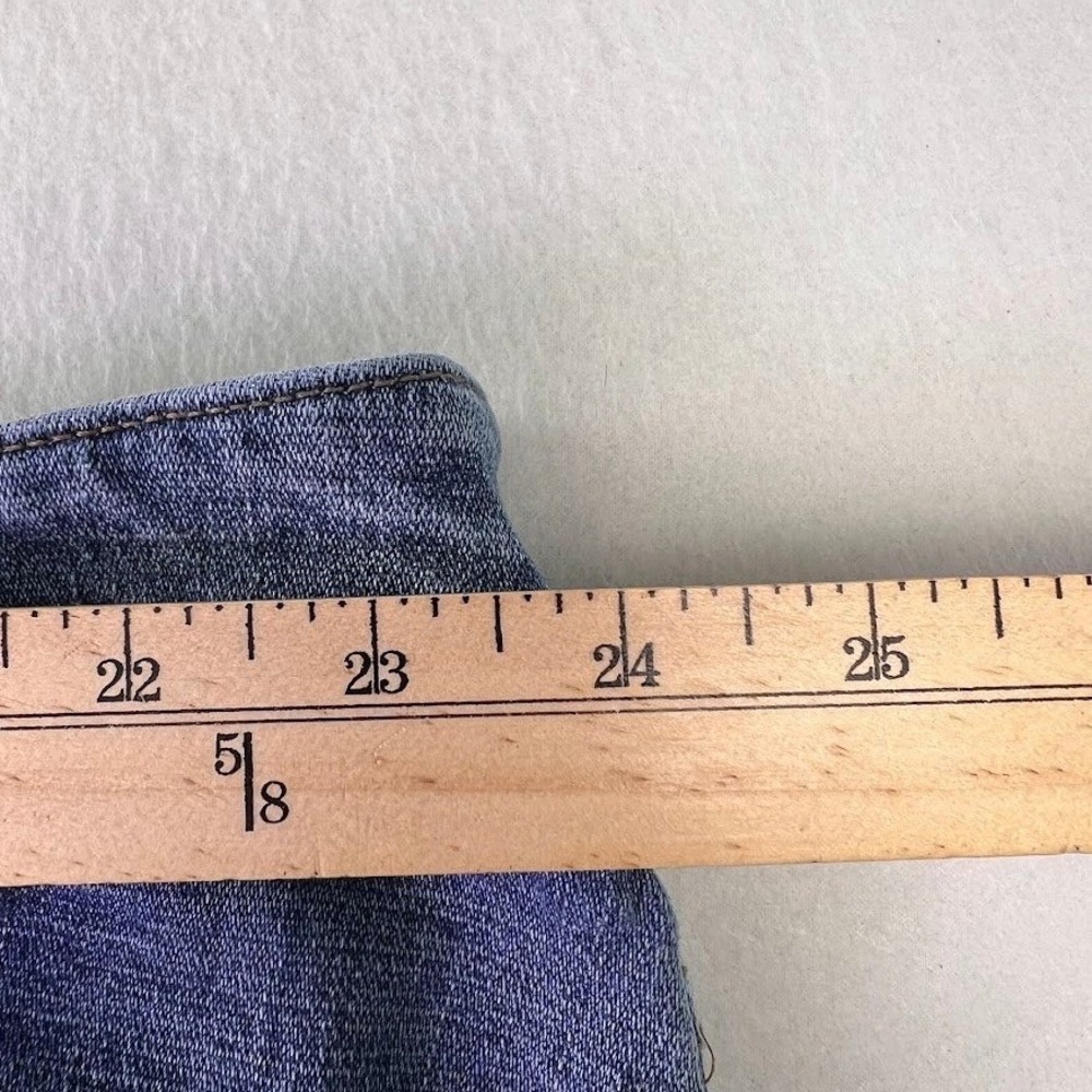 Lane Bryant Capri Jeans Womens Plus Size 28 Blue Flex Magic Waistband Boyfriend - Picture 5 of 7